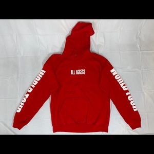 Purpose Tour⭐️ Justin Bieber Red Hoodie